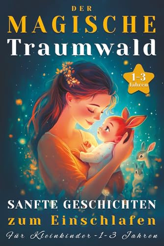 Der magische Traumwald: Gutenachtgeschichten für Kinder von 1 bis 3 Jahren – Kurze Erzählungen (3–5 Minuten) mit farbigen Illustrationen zur Förderung der Fantasie und Entwicklung