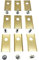 9X Kraftfeld Messer aus Titan für alle Worx Landroid S/M/L Vision Mähroboter zB: M500,M700,S250,S300,L800, L1000,Vision M600, M800