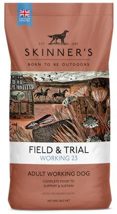Skinner's Field & Trial Complete Dry Working 23 Adult Dog Food, 15 kg (Pack of 1)