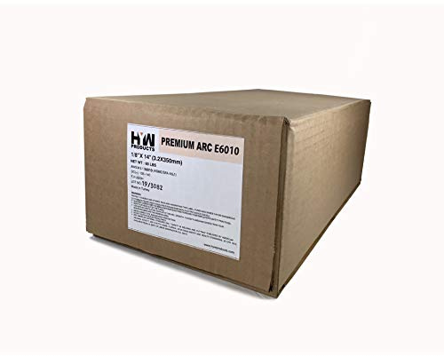 E6010 Preminum Arc Stick Electrodes Welding Rods 3/32 1/8 5/32 10 lb x 6-pk (1/8 - 60LB)