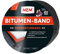 MEM Bitumen-Band, Selbstklebendes Dichtungsband, UV-beständige Schutzfolie, Stärke: 1,5 mm, Maße: 7,5 cm x 10 m, Farbe: Schwarz