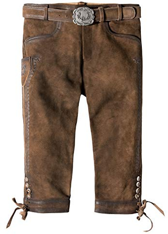 Stockerpoint Siggi2 Herren Trachtenlederhose, Stein Geäscht, 50