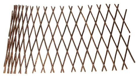 predolo Clôture en Treillis en Bois Extensible en Treillis de Bambou pour Plantes Grimpantes
