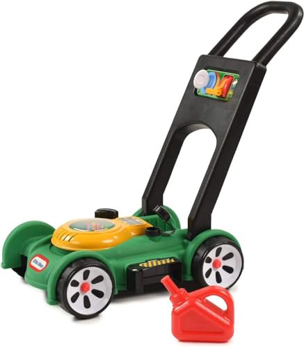 little tikes Gas 'n Go Mower Kids Toys for Toddlers Boys Girls Age 18 Months and Older, Indoor Outdoor Push Gardening Summer Toy Gifts for Birthday