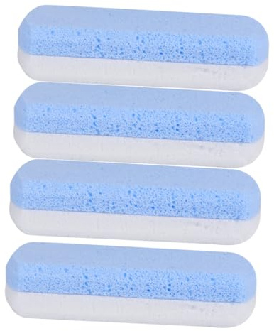 Healeved 4 Stück Kreatives Hornhautraspel aus Glas für Effektive Pediküre zu Hause Einfach zu Reinigen zur Hornhautentfernung und Fußpflege