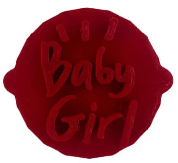 Baby Girl Cookie and Cake Stamp