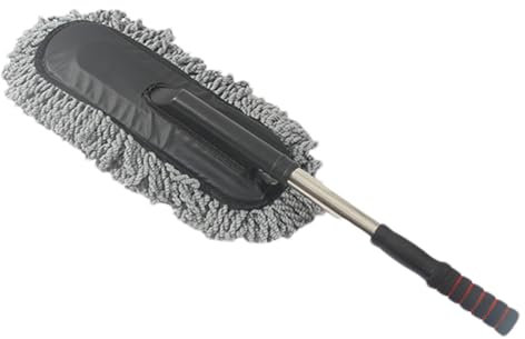 Plumeau de voiture en plein air - Plumeau pour voiture en plein air sans rayures | Brosse douce pour nettoyage de tableau de bord, brosse télescopique pour lavage de voiture, outil de dépoussiérage