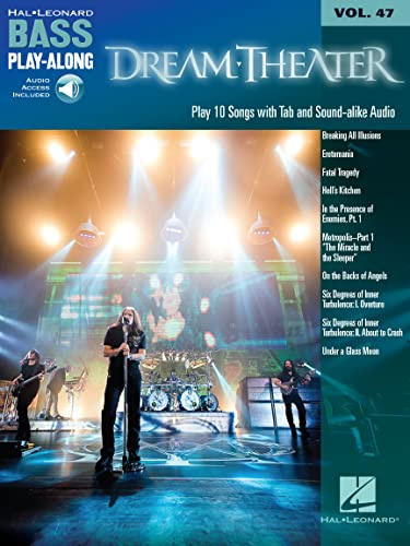 Dream Theater Bass Play-Along Volume 47: Bass Play-Along Volume 47 Book/2-CD Pack (Hal Leonard Bass Play-Along, 47, Band 47)