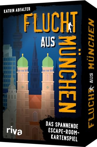 Flucht aus München: Das spannende Escape-Room-Kartenspiel. Tolles Geschenk für Fans von Escape Room, Rätsel, Krimi, True Crime. Zum Geburtstag, Weihnachten, Spieleabend. Ab 12 Jahren
