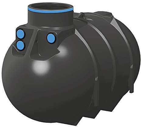 PREMIER TECH AQUA GmbH Zisterne 2600 Liter Erdtank Blueline II Solo ohne Deckel - besonders stabil und robust - Kunststoff, Kunststoffzisterne