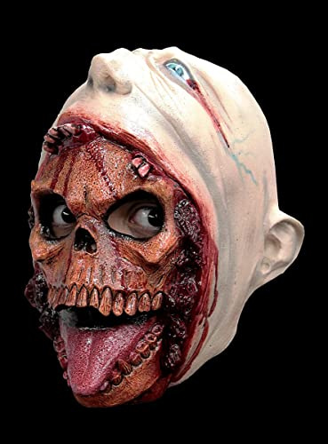 Maskworld Parasit Kindermaske des Grauens aus Latex - Erwachsenen Horror Kostüm Vollmaske - ideal auch für Karneval, Motto- & Grusel-Party