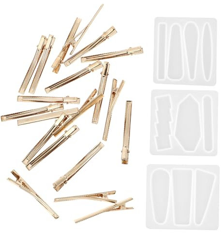 STOBOK DIY 1 Satz Haarnadelform Gießform Für Haarnadeln Haarnadelguss Selber Machen Harzformen Für Schmuck Haarspangen Schimmeln Haarschmuck Kristall-epoxy Rostfreier Stahl