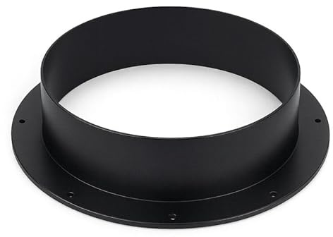 Weedness Bride de raccordement PVC 350 mm pour systèmes de Ventilation de Culture Ventilateur d'extraction