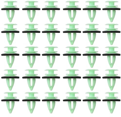 VGOL 30 Clips de Fixation Verts pour Panneaux Intérieurs de Portières de Voiture A0069885778 Compatible avec BMW Et Compatible avec Mercedes-Benz