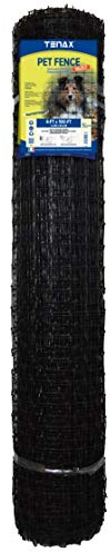 Tenax 2A140073 Pet Fence Select Pet Fence, Black, 4' x 100'