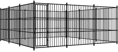 Outdoor-Hundezwinger 450×450×185 cm