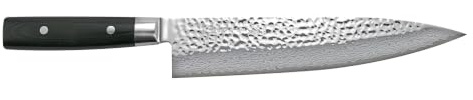 Yaxell Damaskkniv ZEN kockkniv 24 cm blad – 37 lager – tillverkad i Japan