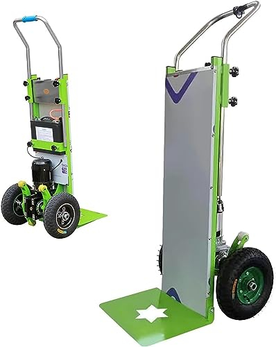 JKJZSALJ Carrello Manuale Pieghevole Elettrico per Carichi Pesanti, Montascale Multiuso per Sacco A Carriola, Carrello di Utilità per Camion con Piattaforma per Lo Shopping, Il Trasloco E L'Ufficio