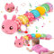 Giochi Neonato 0 3 6 9 Mesi, Regalo Neonata Femmina, Tummy Time Neonato, Giochi Montessori Sensoriali Musicali per Neonati 0-3 mesi, Peluche Neonato Accessori Utili, Giochi Nascita Bimba Bimbo