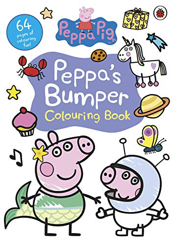 Peppa Pig: Peppa's Bumper Colouring Book: Official Colouring Book