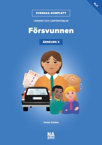 Svenska Komplett – Läsning och läsförståelse åk 3 – Försvunnen blå bok