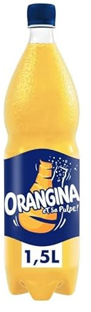ORANGINA - Standard 1,5L - Lot De 4 - Livraison Gratuite