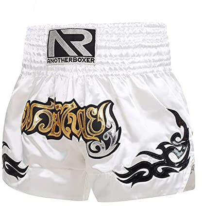 Roadoor Pantaloncini da boxe per allenamento incrociato, ad alta elasticità, traspiranti, per ridurre l'attrito, palestra, boxe, kickboxing, per uomini e donne