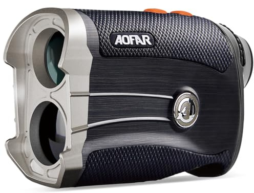 AOFAR GX-2S Golf & Hunting Rangefinder 1000Y, Slope Switch, Flag Lock