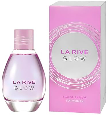 LA RIVE Glow Parfüm Eau de Parfum für Damen, 90 ml – Femininer und eleganter Duft mit frischen und blumigen Noten – Perfekt für den Alltag und besondere Anlässe Damenduft Frauenduft Frauenparfüm