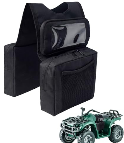 ATV Autotasche - Motorrad ATV Huckepack Auto Kotflügeltasche, Fahrrad-Hecksitz-Packtasche | Multifunktionale Gepäckträgertasche Doppelseitiger Gepäckträger Reflektierender Aufbewahrung