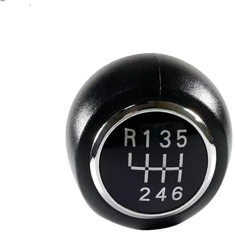 ABHBVGZFZT Palanca De Cambios Para Opel Para Astra H III Para Zafira B Para Corsa D Para Vauxhall 5 6 Velocidades Manual Palanca Cambios Cabeza Palo Balonmano(6 speed)
