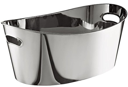 TAMLED Champagnerkühler Wannenform Edelstahl