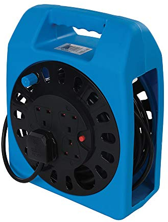 Powermaster 584584 Cassette Cable Reel 230V 4-Gang 15m