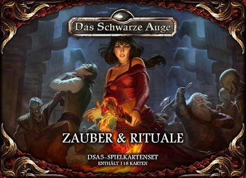 DSA5 Spielkartenset Zauber & Rituale (Das Schwarze Auge: Regelwerke)