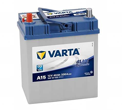 Varta Blue Dynamic A15 Batterie Voitures, 12 V 40Ah 330 Amps (En)