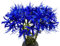 XIZHI 5 Stems Artificial Spider Lily Flowers 23.6 Inches Lycoris Bulbs Spider Lilies Artificial Flowers with Long Stem Real Touch for Photography Hotel Garden Decoration (Blue)