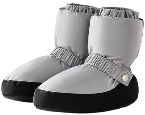 Fituenly Botines De Ballet para Niños, Mujeres Y Niñas, Zapatos De Invierno Cálidos para Ballet, Botas De Calentamiento para Danza, Calentadores
