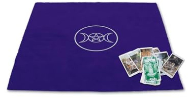 Tapis violet 80 x 80 cm - symbole païen