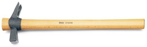 Beta 1376X 300 - Martelli a testa quadra, con sede portachiodo e penna a granchio per carpentieri manico in legno