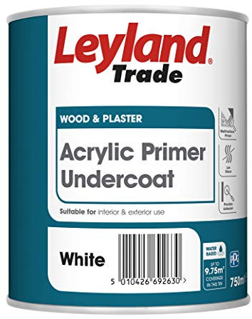 Leyland Trade Acrylic Primer Undercoat - White 750ml