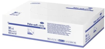 Peha-soft nitrile fino S, P150 - B074H8M922 | Packung (150 Stück)