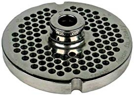 Tredoni #22 Meat Mincer 8.2cm Stainless Steel Plate (No.22 - Holes 4.5 mm) | Professional 4.5mm Replacement Disc for Size 22 Meat Grinders, Made in Italy from Hard-Wearing Stainless Steel
