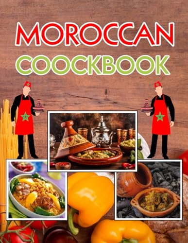 Moroccan Cooking: Amazing Cooking Book For Womens And Mens 8.5x11 With 47 Pages , Cool Gift For Womens And Mens , Amizing Gift For Fans Of Moroccan ... Recipes , Moroccan Recipes Food For Cooking