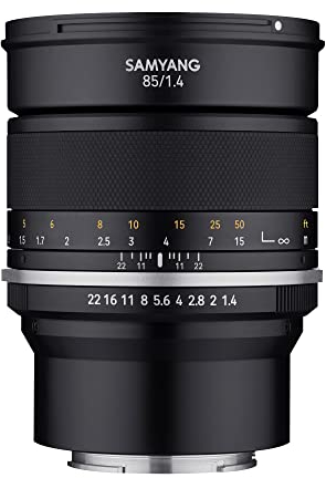 Samyang F1.4 M II MFT 85 mm Obiettivo per Ritratto, Focale Fissa, Micro Quattro Terzi, Nero