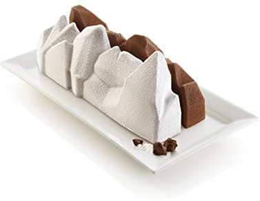 Silikomart - ARCTIC - Moule en silicone 250x92 h 87 mm, Cream
