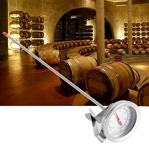 Wasserkocher Clip On Dial Thermometer Klebethermometer Streifen für Wasserkocher Metall 1 Stück Wasserkocher Clip On Dial Thermometer Home Brew Wein Bier Thermometer