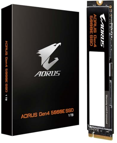 Gigabyte SSD 1TB AORUS GEN4 5000E M.2 PCI-E NVMe