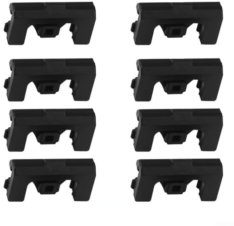 Air Fryer Grill Pan, 8pcs Air Fryer Rubber Bumpers, Rubber Feet for Air Fryer Grill Pan Plate(8 Packs/1 Set Air Fryer Bumpers)