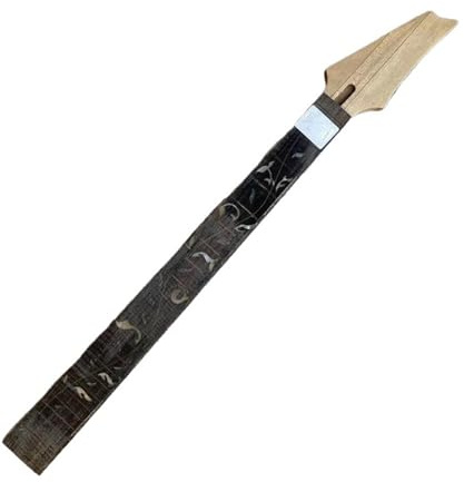 Gitarrenhalsersatz E Gitarrenhals 24 Bünde Ahorn Palisander DIY Zubehör