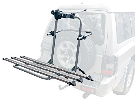 Menabo Boa 3 Fahrradträger für 3 Fahrräder für 4x4 SUV Geländewagen mit Ersatzrad
